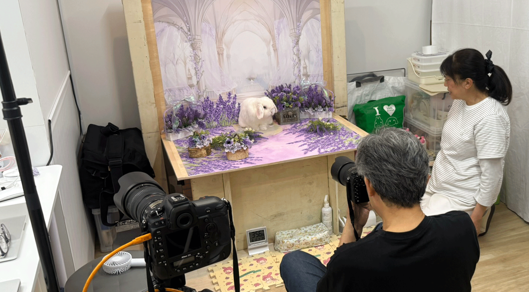 ハロフォト撮影会の様子