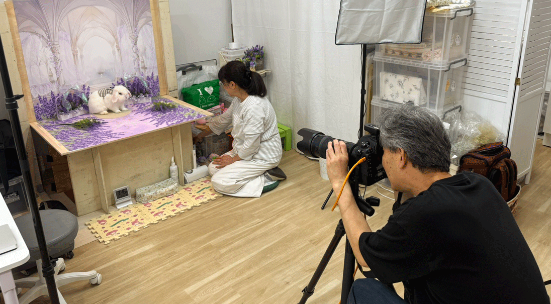 ハロフォト撮影会の様子